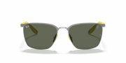 Green Classic Lenses, Matte Gunmetal Frame