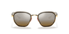 [Brown Lenses, Polished Arista Gold Frame]