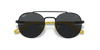 [Dark Grey Lenses, Polished Black Frame]