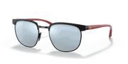 Light Green/Silver Lenses, Matte Black Frame