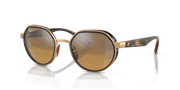 Brown/Grey Lenses, Polished Gold Frame