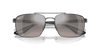 [Silver Lenses, Polished Gunmetal Frame]