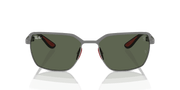 Dark Green Lenses, Matte Gunmetal On Gunmetal Frame