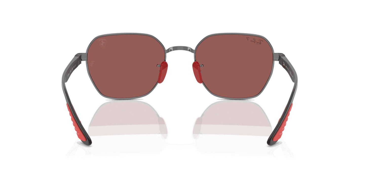 [Purple & Silver Lenses, Polished Gunmetal Frame]