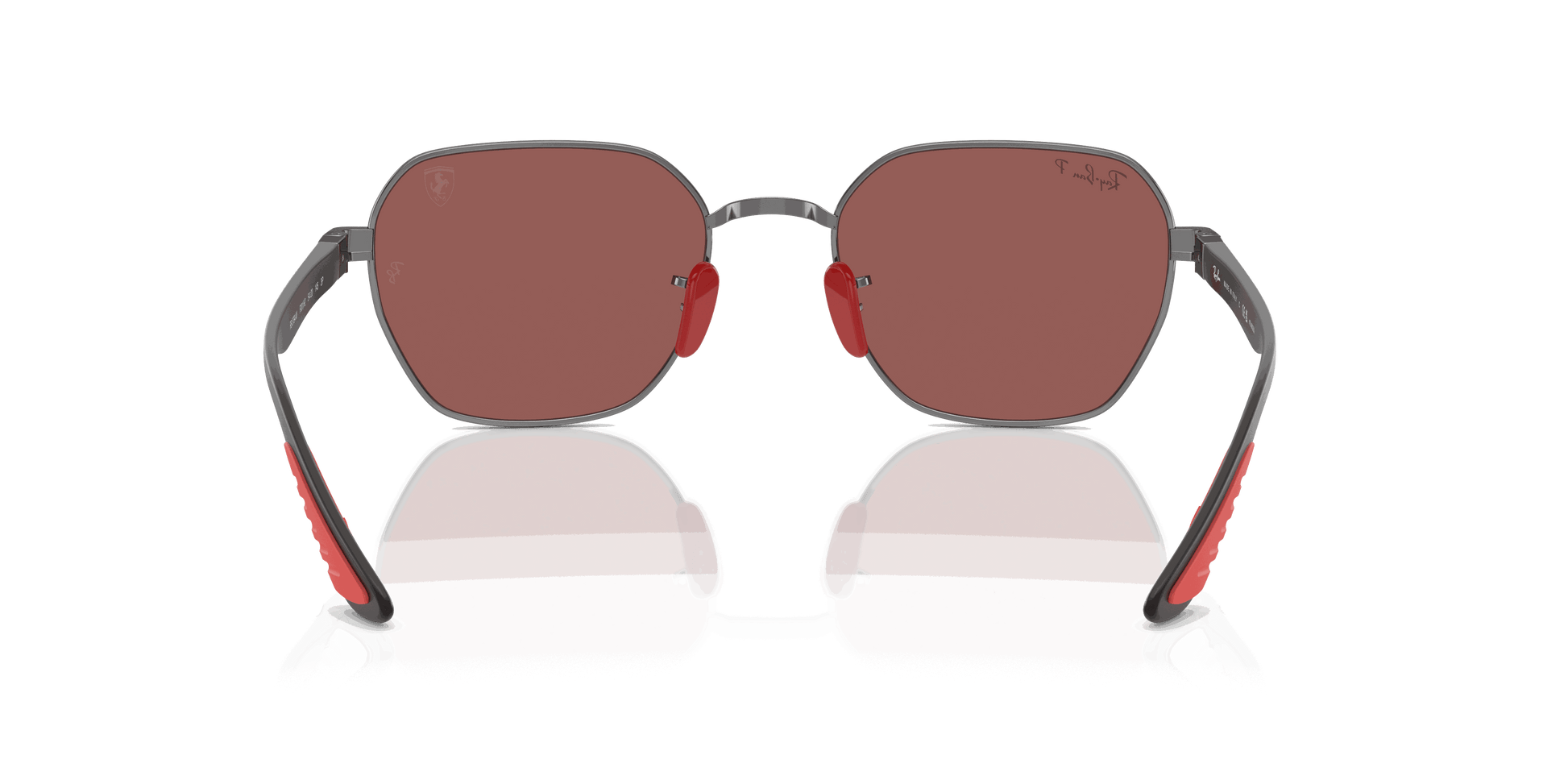 [Purple & Silver Lenses, Polished Gunmetal Frame]