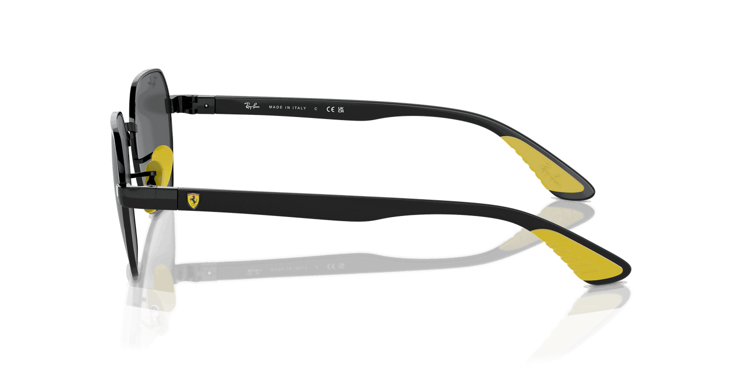 [Dark Grey Lenses, Polished Black Frame]