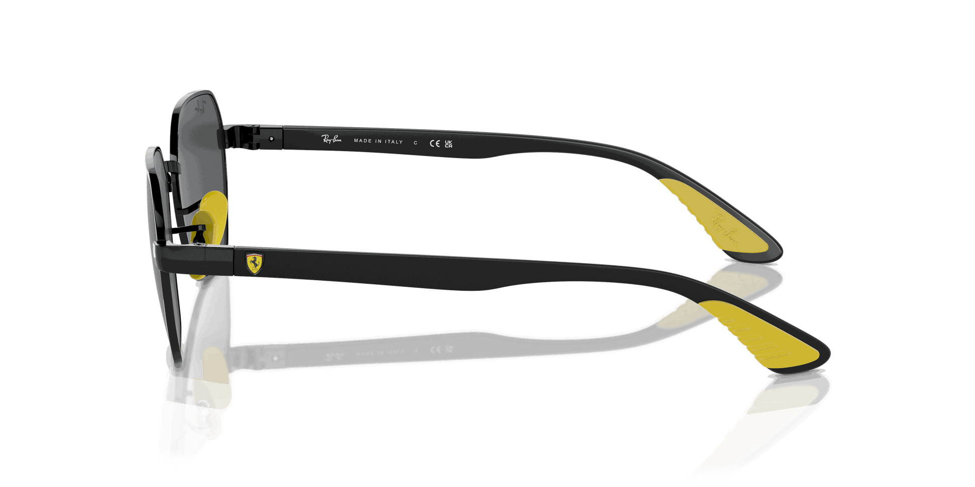 [Dark Grey Lenses, Polished Black Frame]