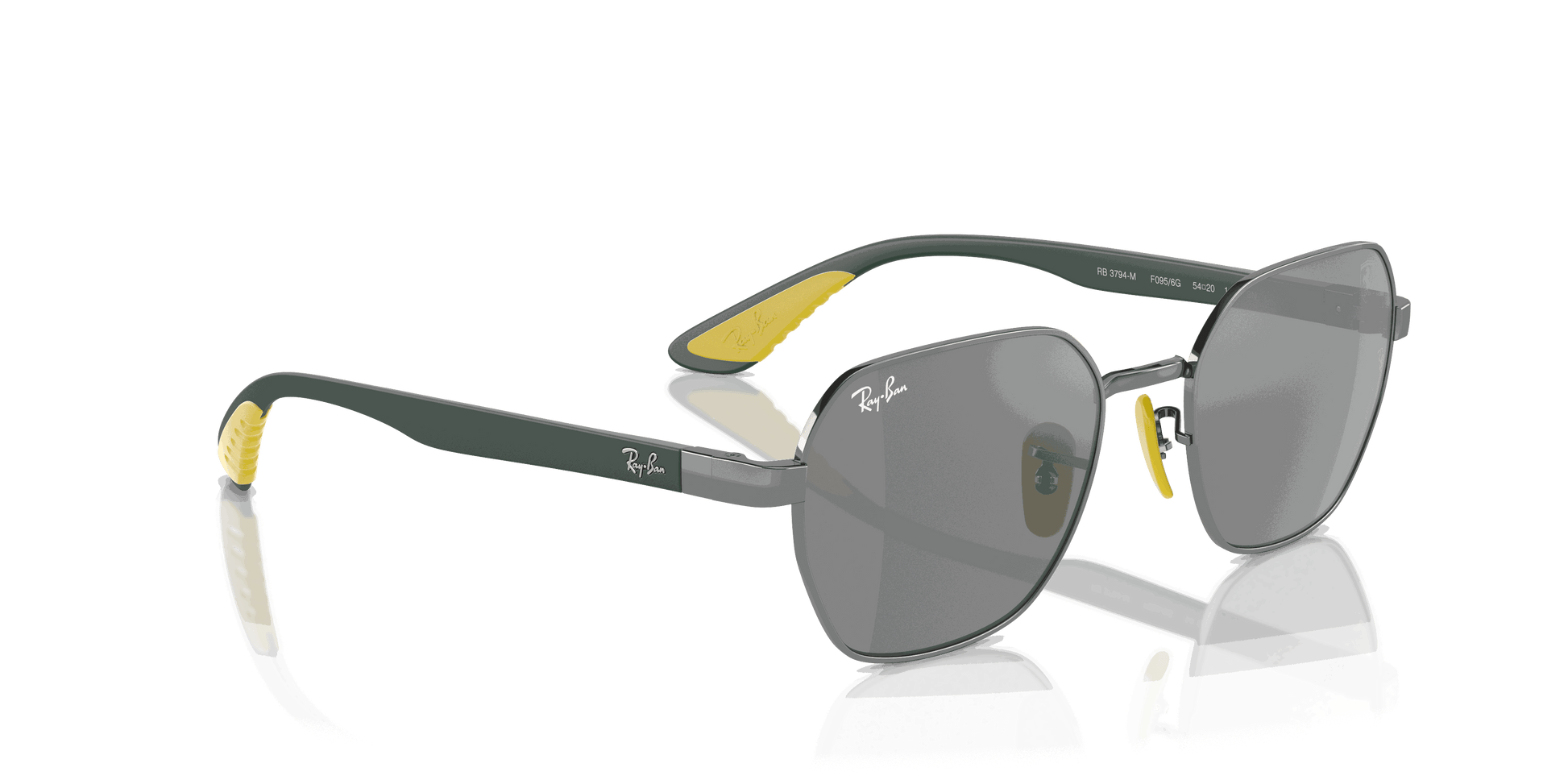 [Grey Lenses, Polished Gunmetal Frame]