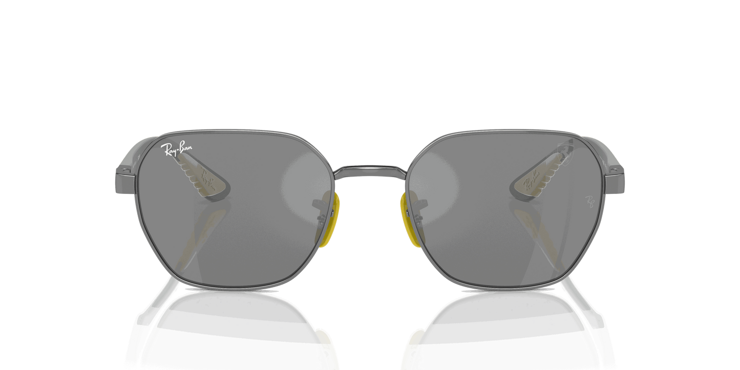 [Grey Lenses, Polished Gunmetal Frame]