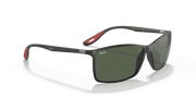 Green Classic Lenses, Matte Black Frame