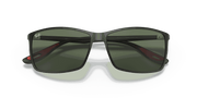 Green Classic Lenses, Matte Black Frame