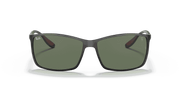 Green Classic Lenses, Matte Black Frame