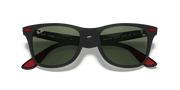 Green Classic Lenses, Matte Black Frame