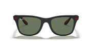 Green Classic Lenses, Matte Black Frame