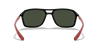 [Green Classic Lenses, Polished Black Frame]