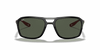 [Green Classic Lenses, Polished Black Frame]