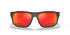 [Red Mirror Lenses, Matte Black Frame]