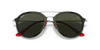 [G-15 Green Lenses, Polished Black Frame]