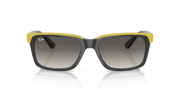 Grey Lenses, Polished Grey On Yellow Frame