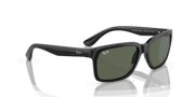 Green Lenses, Polished Black Frame