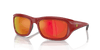 [Orange Lenses, Polished Red On Black Frame]