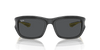 [Dark Grey Lenses, Polished Grey On Yellow Frame]