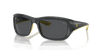 [Dark Grey Lenses, Polished Grey On Yellow Frame]