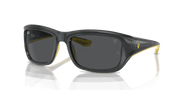 Dark Grey Lenses, Polished Grey On Yellow Frame