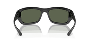 Dark Green Lenses, Polished Black Frame