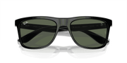 Dark Green Lenses, Polished Black Frame