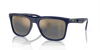 [Blue/Gold Lenses, Polished Blue Frame]