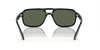 [Dark Green Lenses, Polished Black Frame]