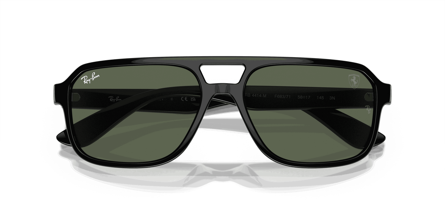 [Dark Green Lenses, Polished Black Frame]