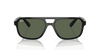 [Dark Green Lenses, Polished Black Frame]