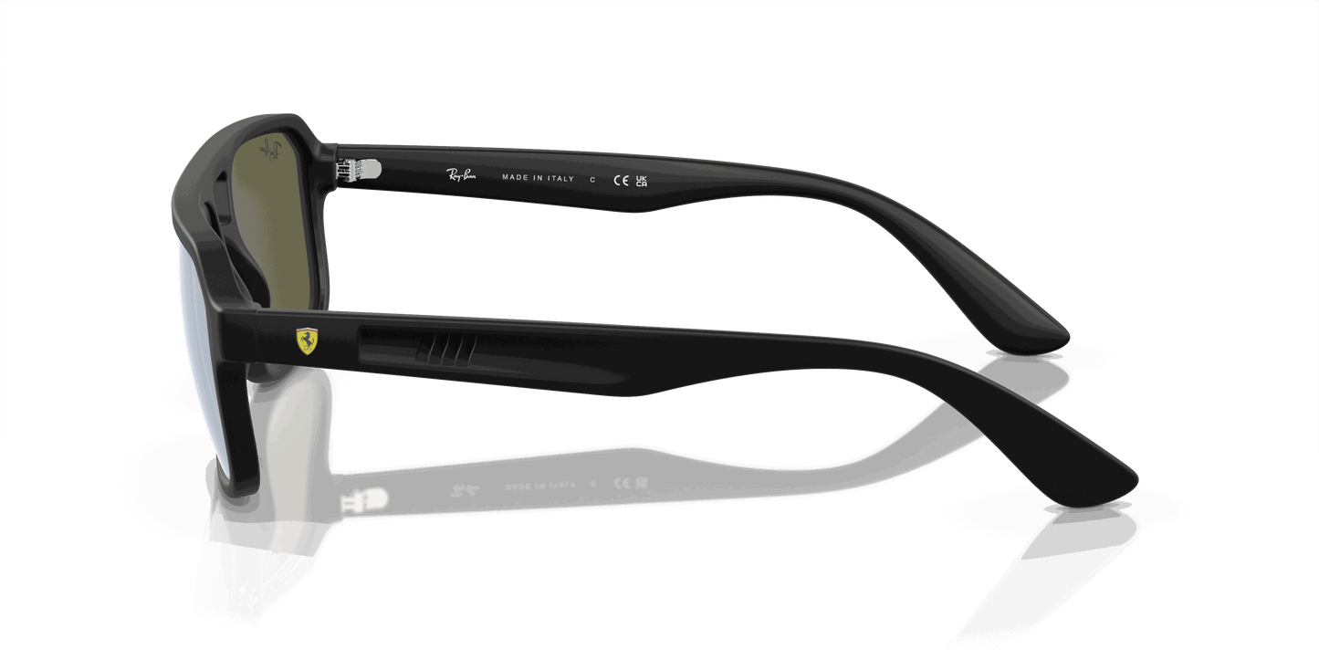 [Silver Lenses, Matte Black Frame]