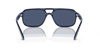 [Dark Blue Lenses, Polished Blue Frame]