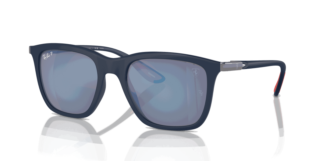 [Grey Lenses, Matte Blue Frame]