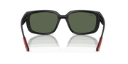 Dark Green Lenses, Matte Black Frame