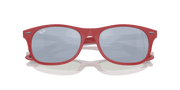 Green Lenses, Matte Red Frame