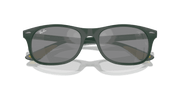 Grey Lenses, Matte Green Frame