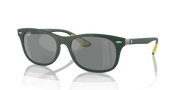 Grey Lenses, Matte Green Frame