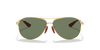 [Green Classic Lenses, Polished Arista Gold Frame]