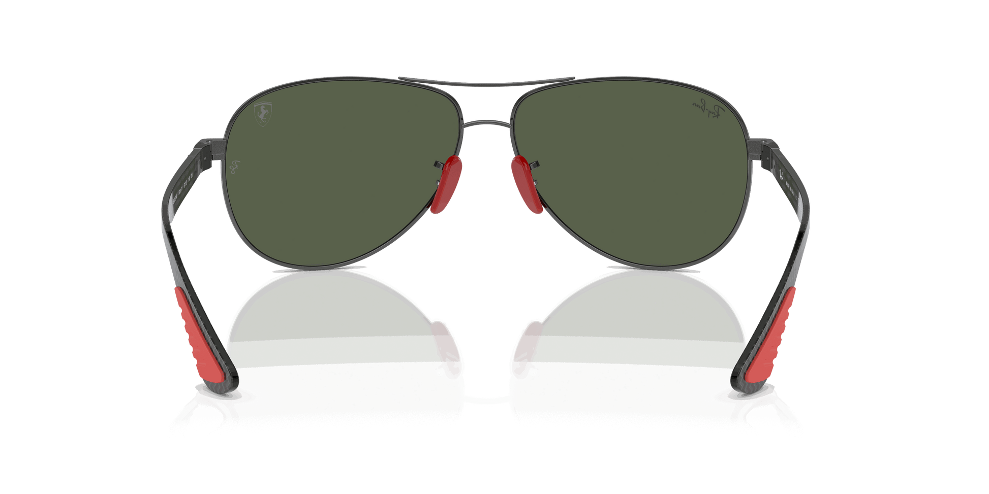 [Dark Green Lenses, Polished Gunmetal Frame]