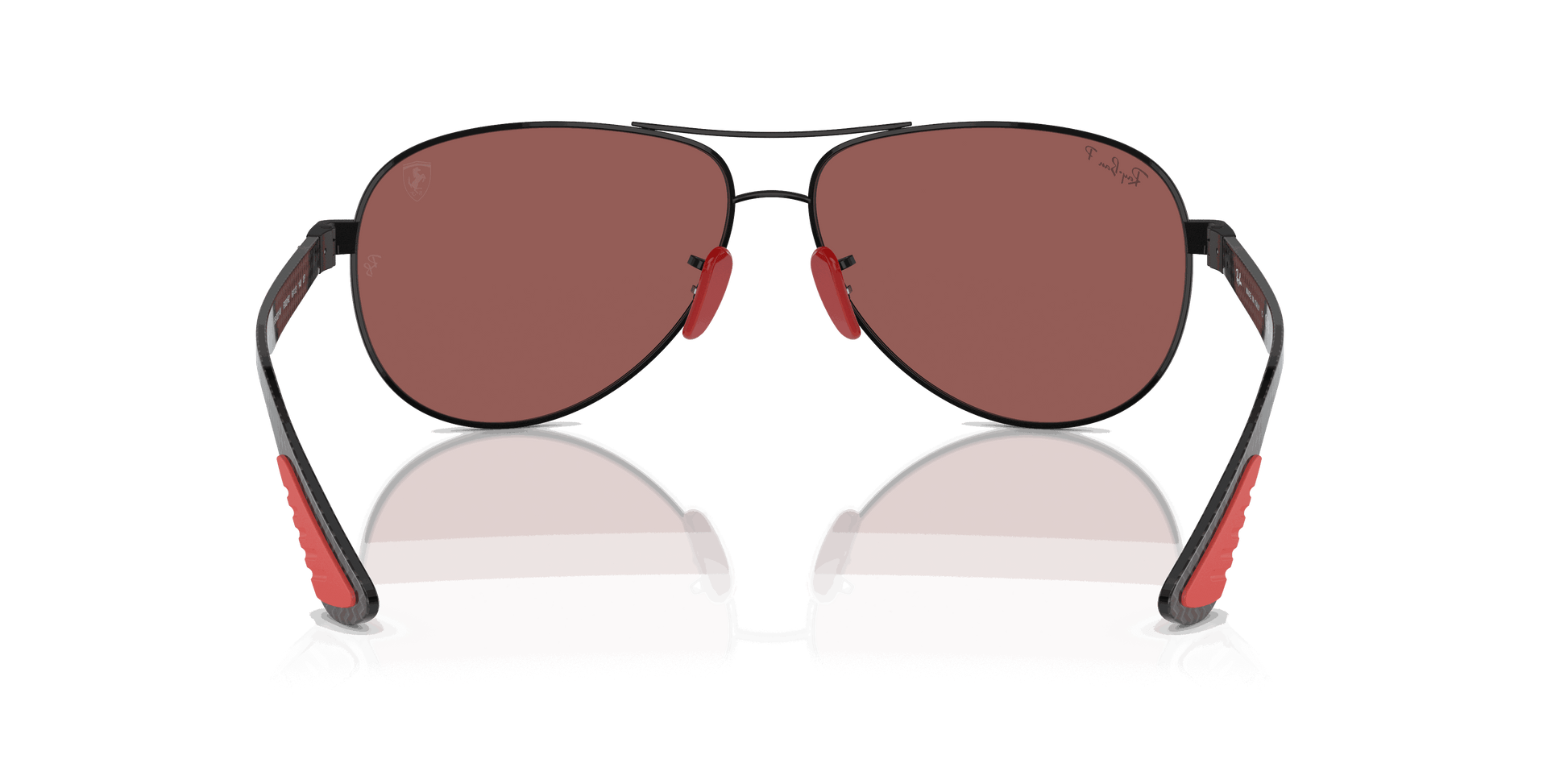 [Purple/Silver Lenses, Polished Black Frame]