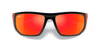 [Brown Mirror Orange Lenses, Matte Black Frame]