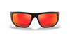 [Brown Mirror Orange Lenses, Matte Black Frame]