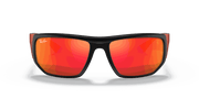 Brown Mirror Orange Lenses, Matte Black Frame