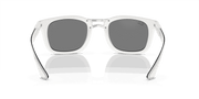 Silver/Grey Lenses, Polished White Frame