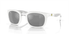 [Silver/Grey Lenses, Polished White Frame]