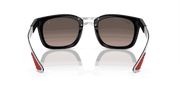 Grey Lenses, Polished Black Frame